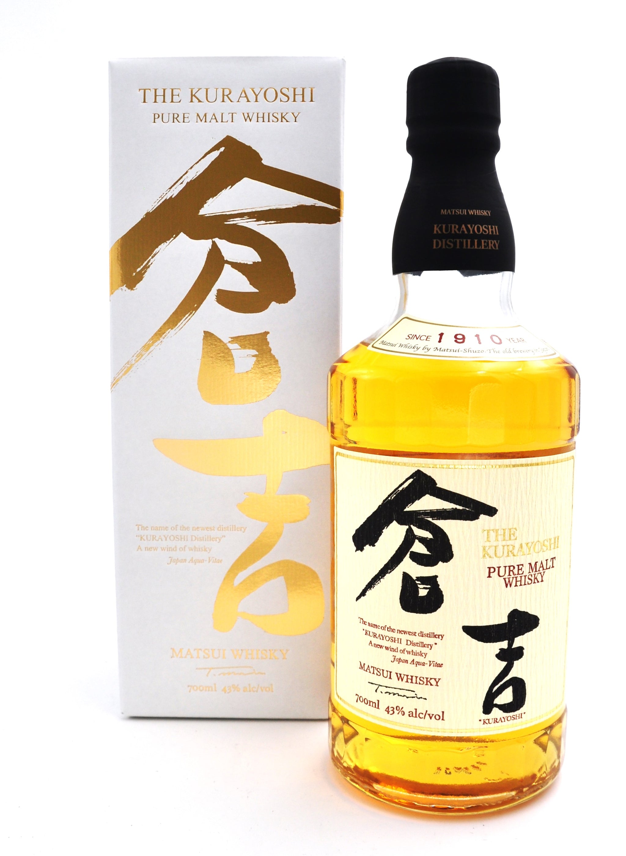 The Kurayoshi Pure Malt 43% 70cl – thewhiskycollectors