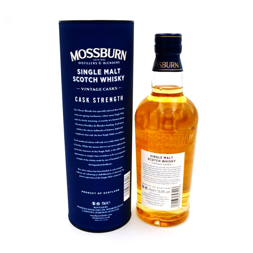 Benrinnes 11 Years 2007/2018 Cask Strength 55,8% Mossburn Selection-thewhiskycollectors