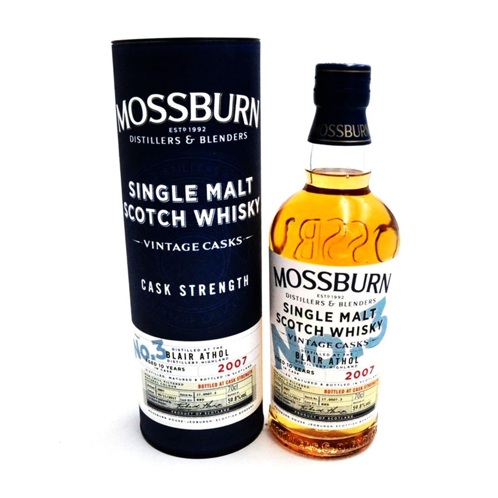 Blair Athol 2007 10 Years 59,8% Mossburn Bottling-thewhiskycollectors