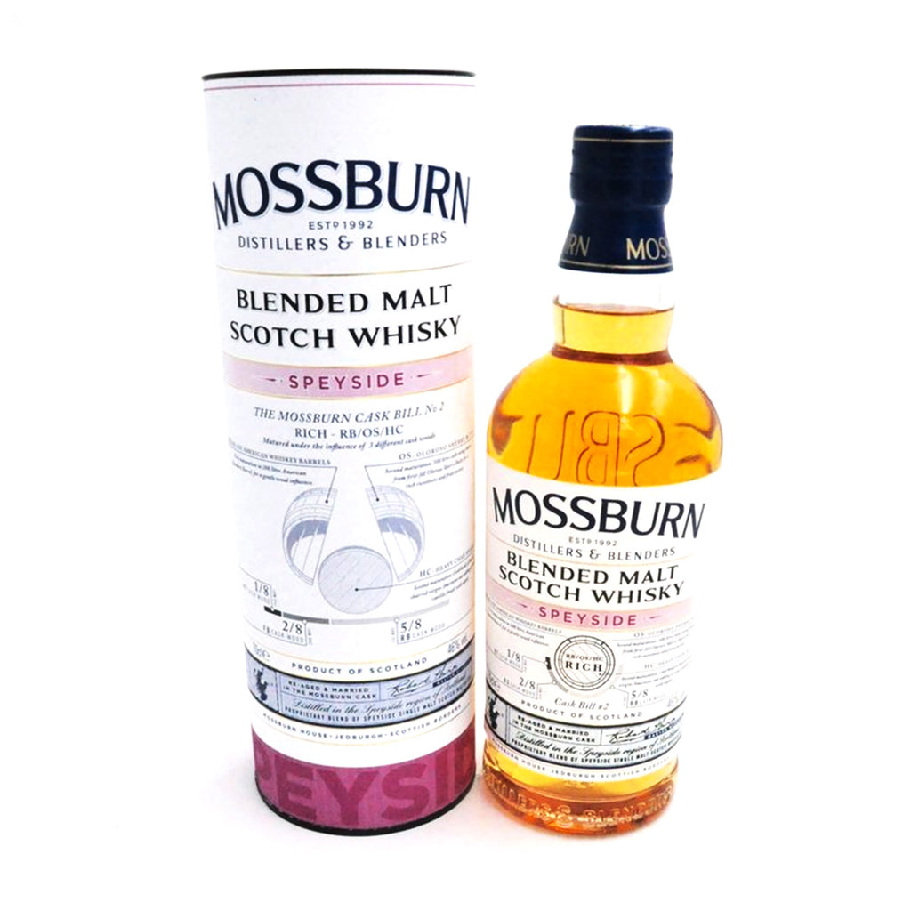 Blended Speyside 46% Mossburn Cask Bill N°2-thewhiskycollectors
