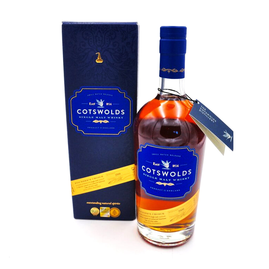 Cotswolds Single Malt Founder's Choice Cask Strength 60,5%-thewhiskycollectors