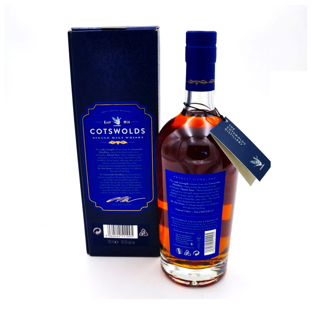 Cotswolds Single Malt Founder's Choice Cask Strength 60,5%-thewhiskycollectors