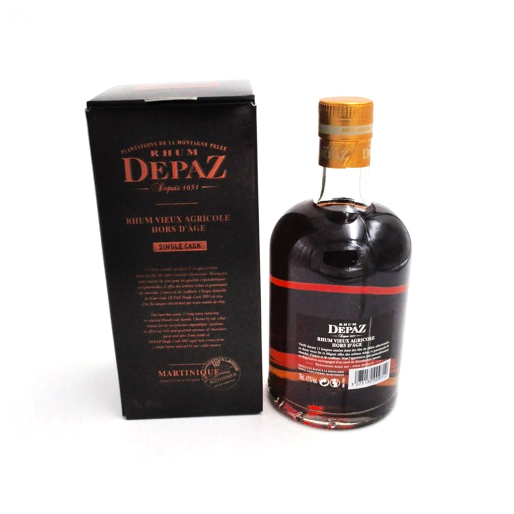 Depaz 2003 11 Years Fût Unique 45%-thewhiskycollectors