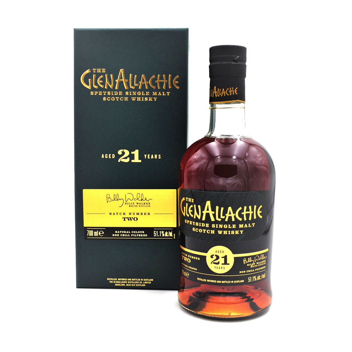 Glenallachie 21 Years Batch Two 51.1% 70cl – thewhiskycollectors