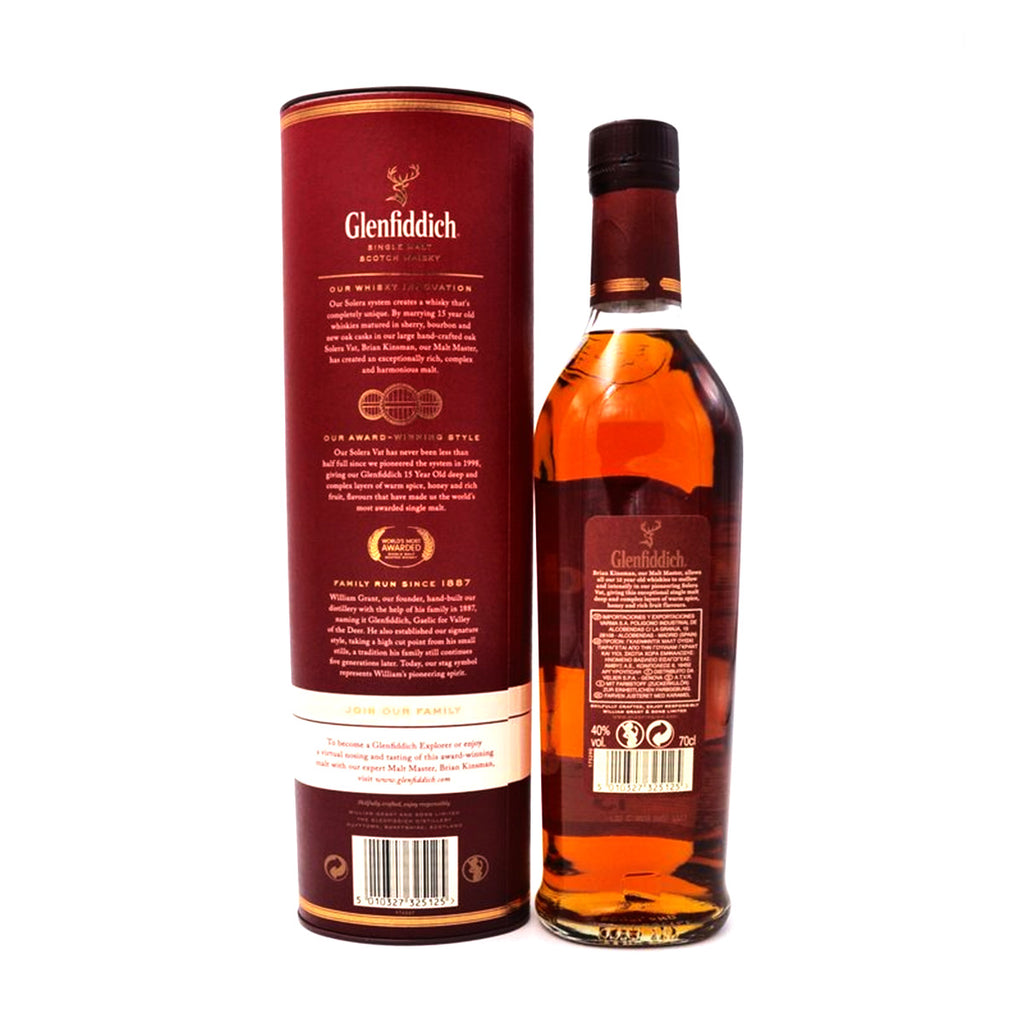 Glenfiddich 15 Years Solera 40%-thewhiskycollectors
