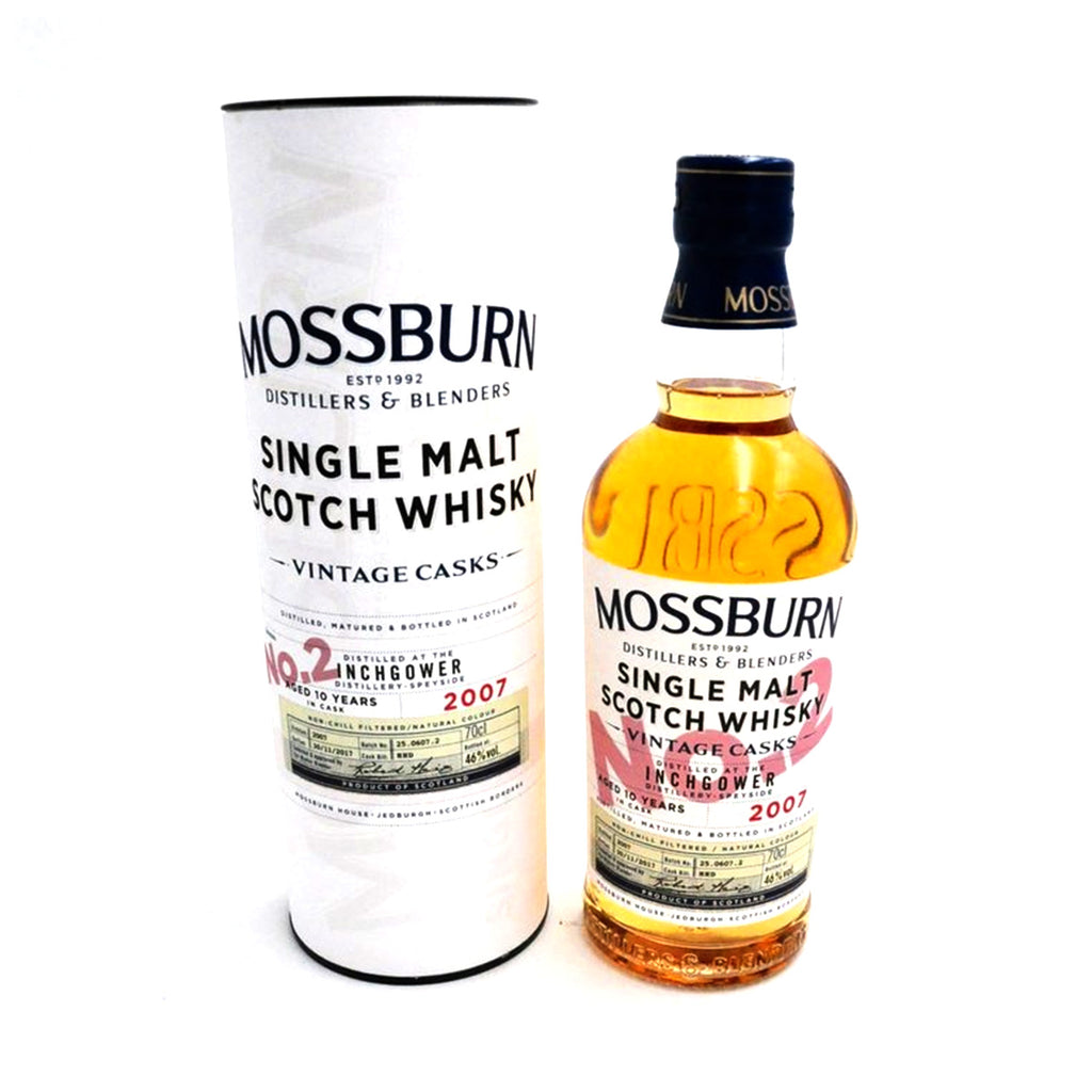 Inchgower 10 Years 46% Mossburn Bottling-thewhiskycollectors