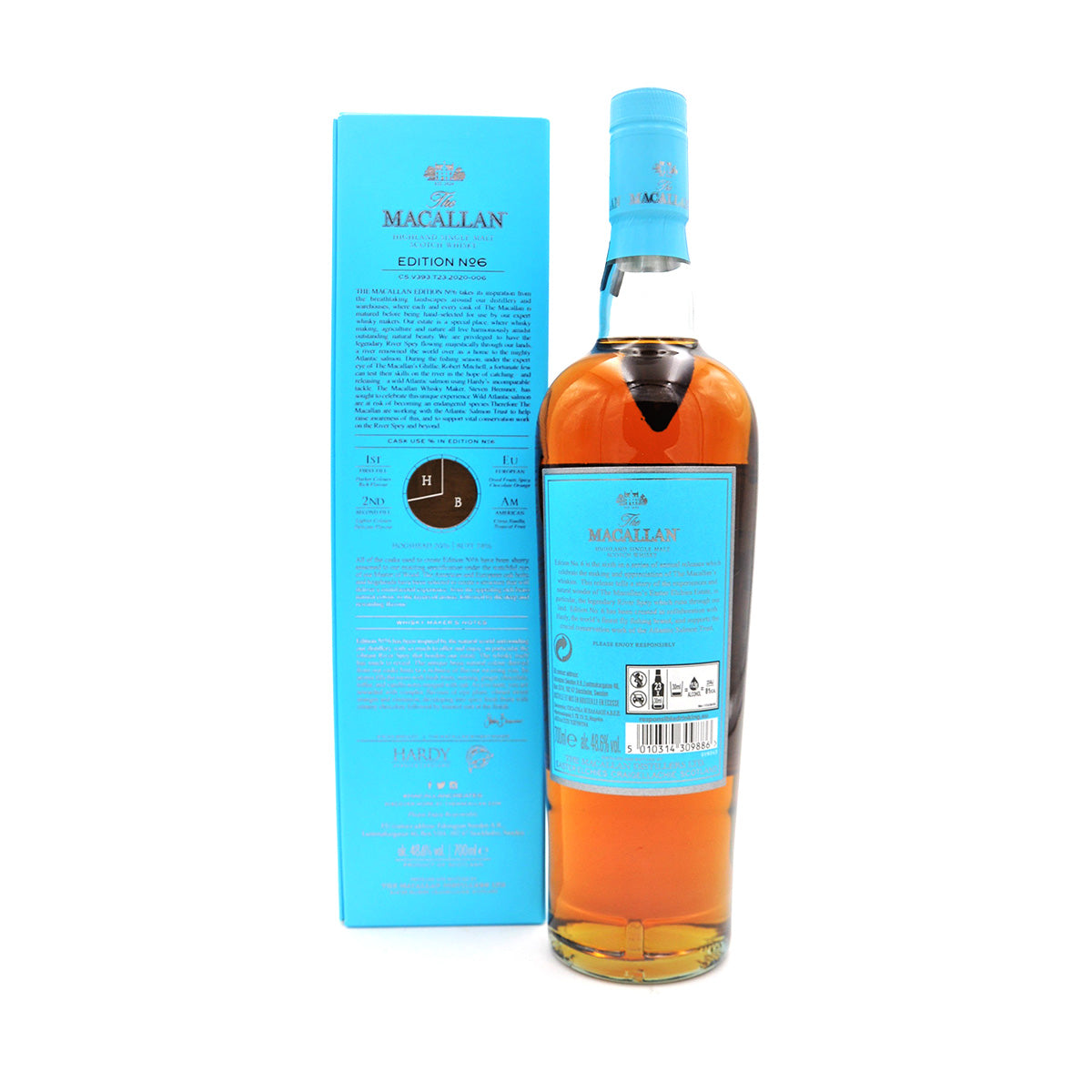 ウイスキー The Macallan Edition No. 6 700ml 48% Macallan Edition No.6 700ml 48.6%