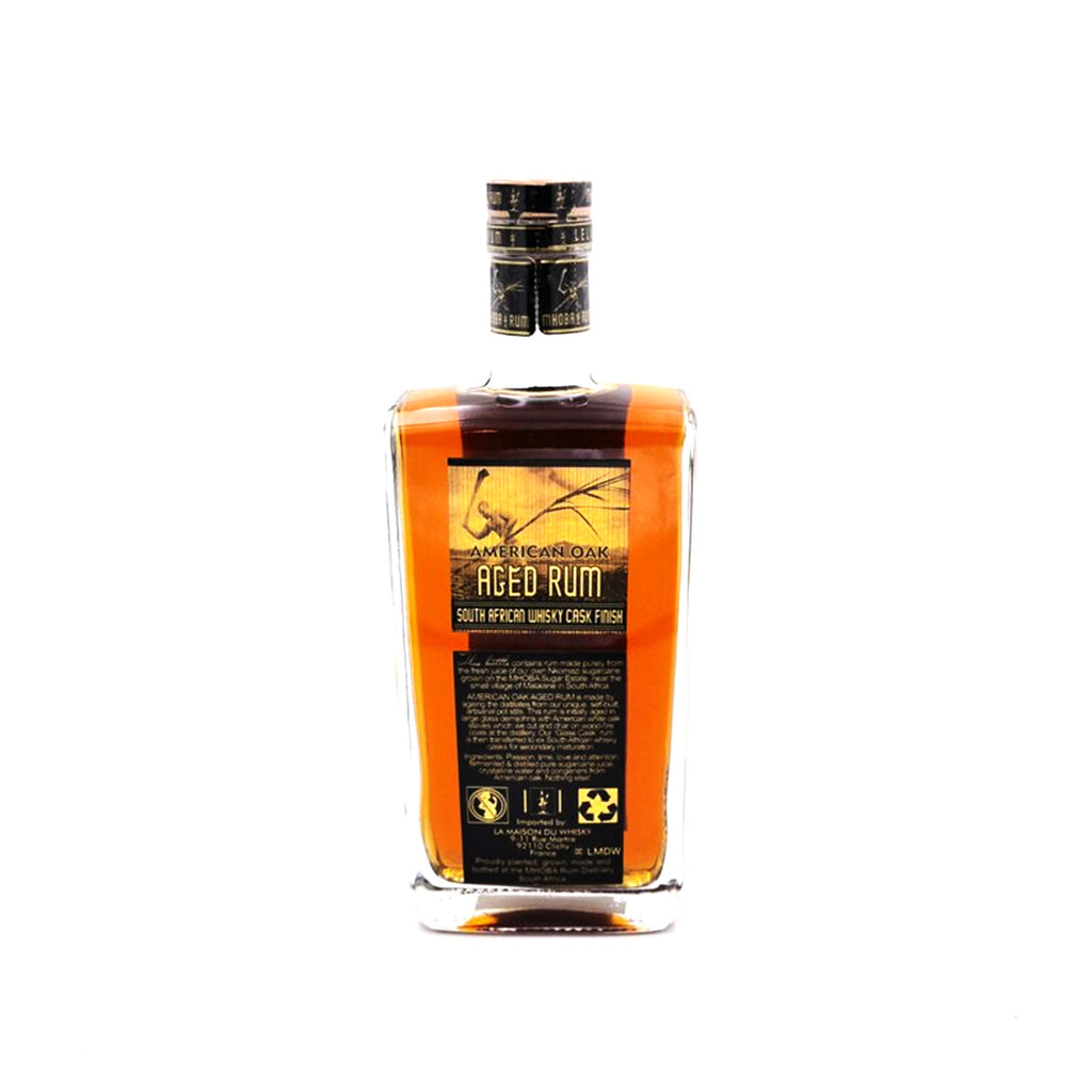 Mhoba American Oak Aged 43%-thewhiskycollectors