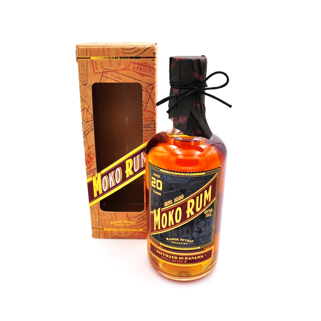 Moko Rum 20 Years 42%-thewhiskycollectors