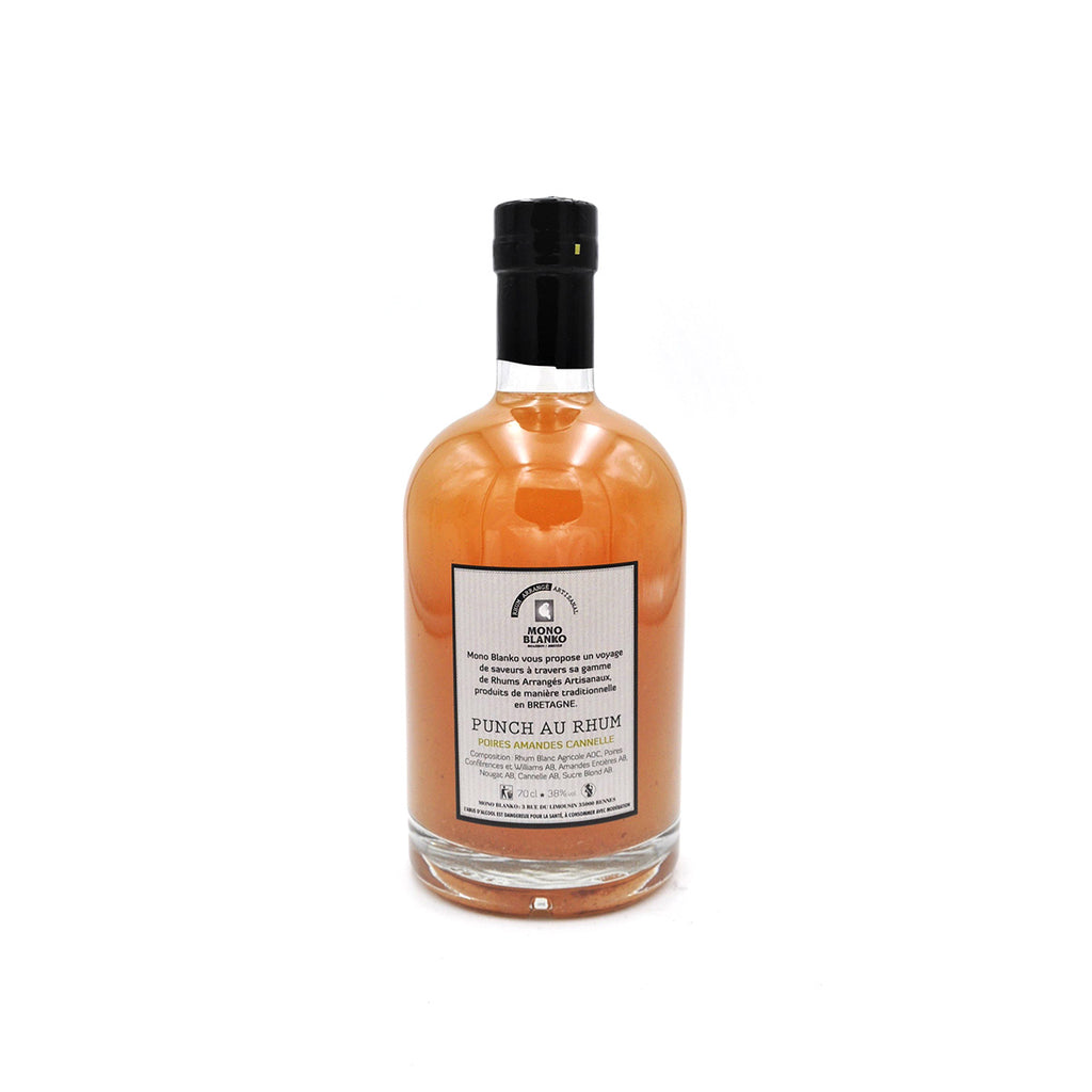 Mono Blanko Rhum Arrangé Poires Amandes Cannelle 38%-thewhiskycollectors