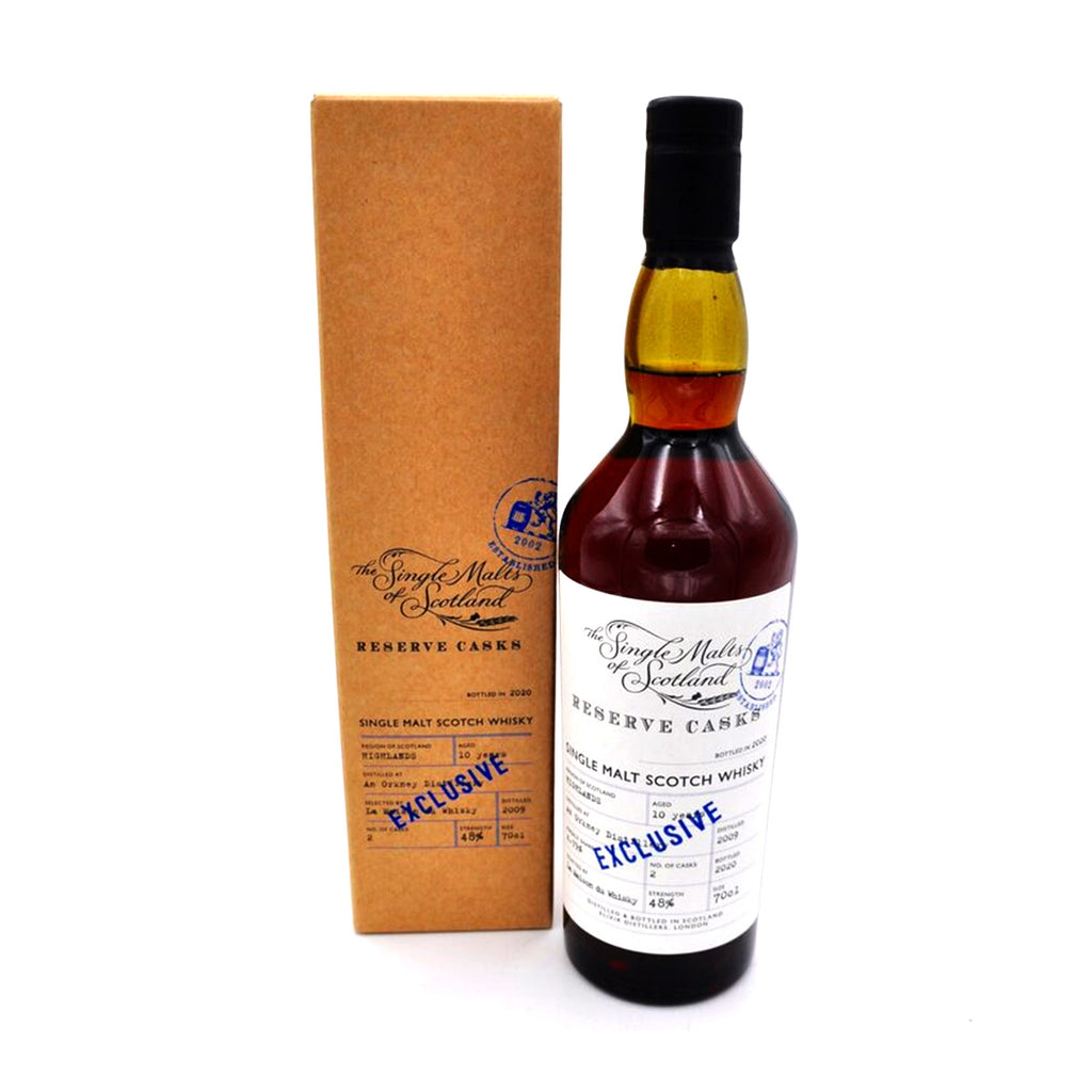 Orkney 10 Years Reserve Cask French Connections Elixir 48%-thewhiskycollectors