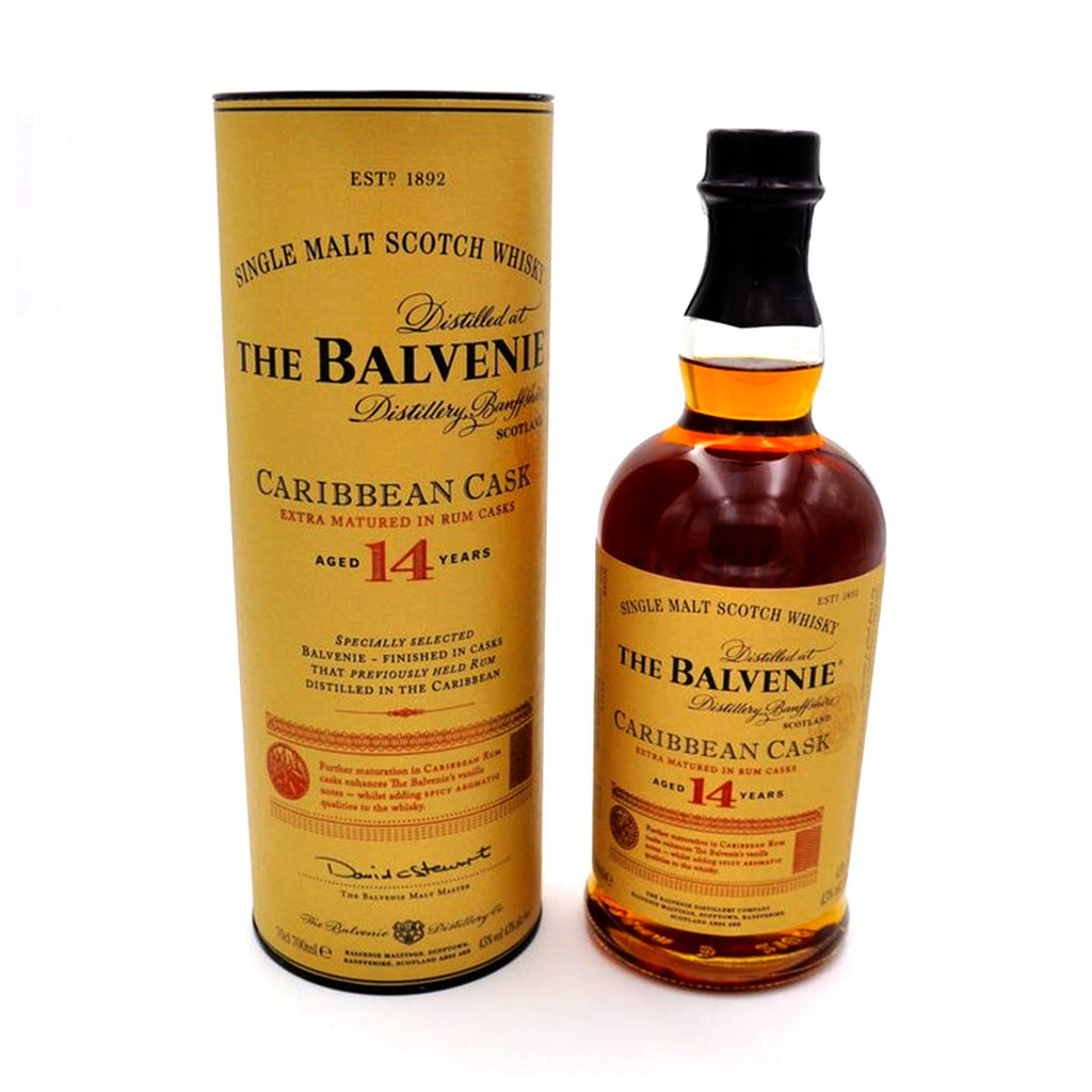 The Balvenie 14 Years Caribbean Cask 43%-thewhiskycollectors