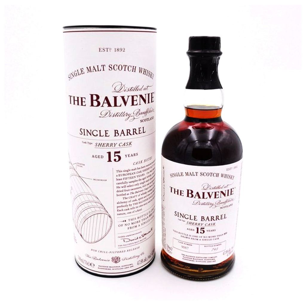The Balvenie 15 Years Single Barrel Sherry Cask Of 47,8%-thewhiskycollectors