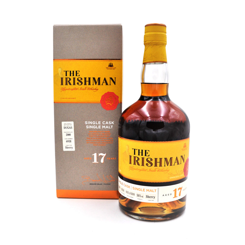 The Irishman 17 Years 56% Dugas Release-thewhiskycollectors