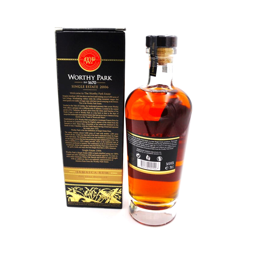 Worthy Park 2006 Single Estate Reserve. 56%-thewhiskycollectors